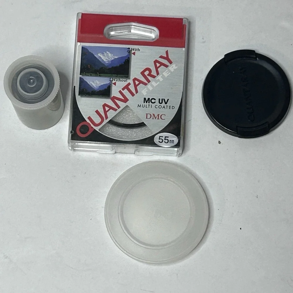 Vtg Minolta Maxxum 3 SLR 35MM Film Camera Kit AF Zoom Lens Bag For Parts Read